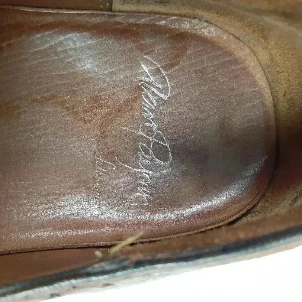 Alan Payne Shoes Size 9 Wimbley Split Toe Oxfords